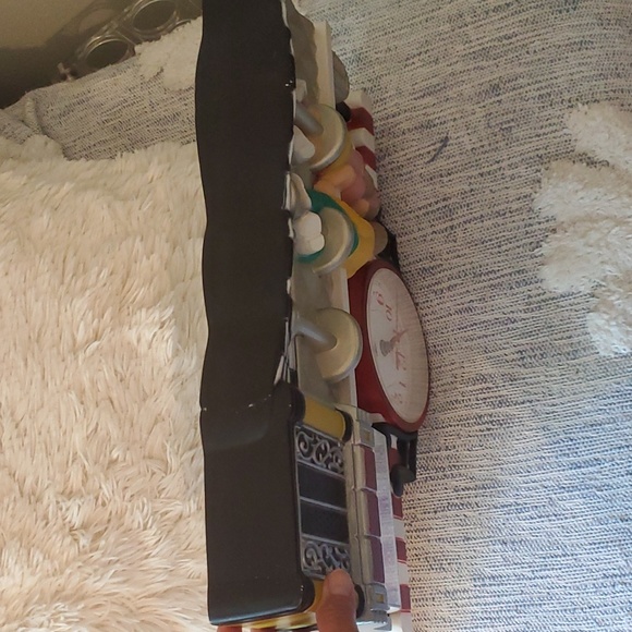 Vintage Eleco Nostalgia Quarts 50's Diner Juke Box Ice Cream Parlor Clock 3D - Picture 9 of 10